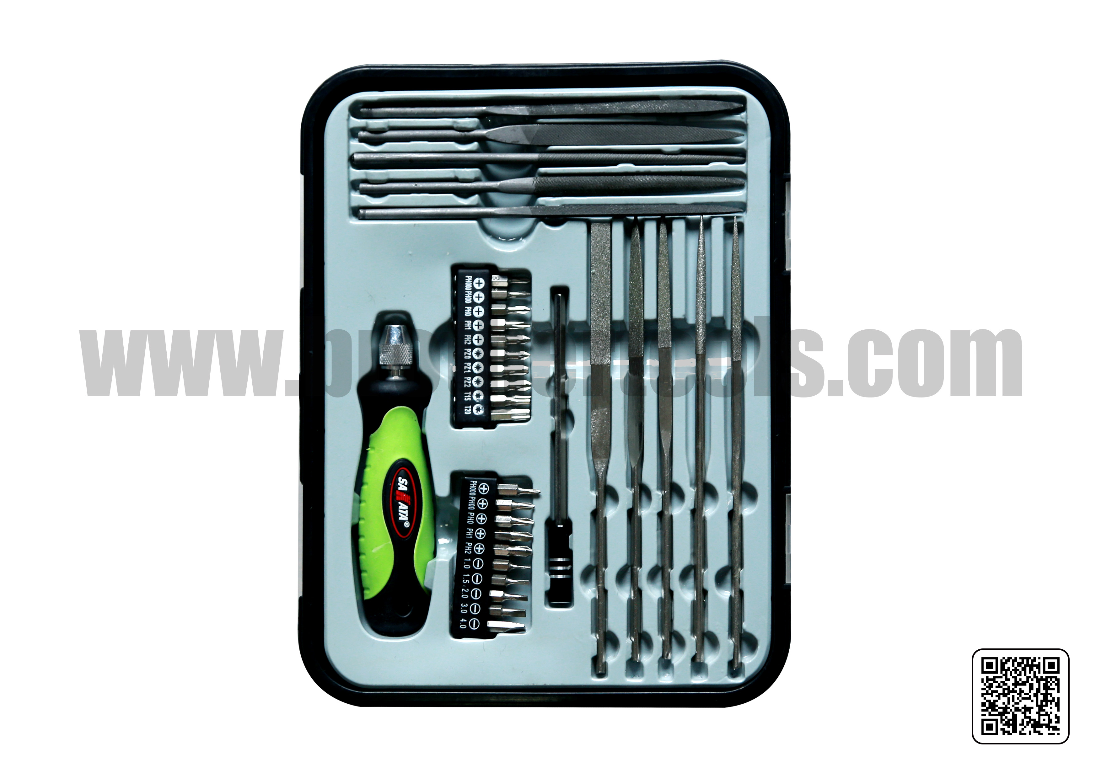 32pcs Needle File And Screwdriver Set