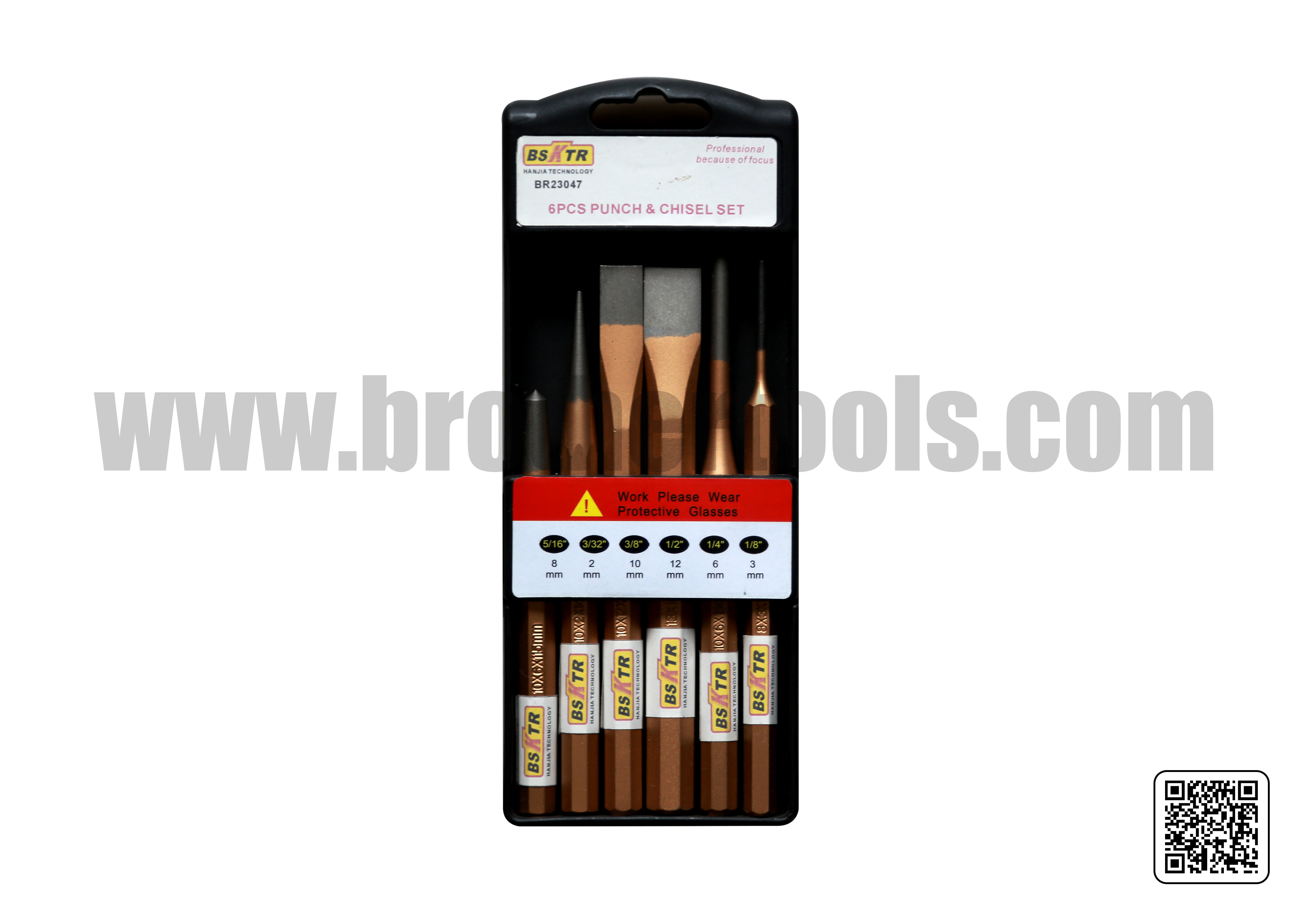 6pcs Punch & Chisel Set